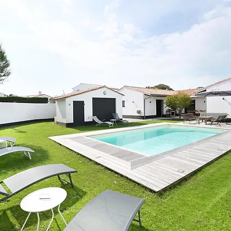 Maison Avec Piscine, Proche Plage, Foret Et Port, Ile De Re - Fr-1-434-111 度假居 *